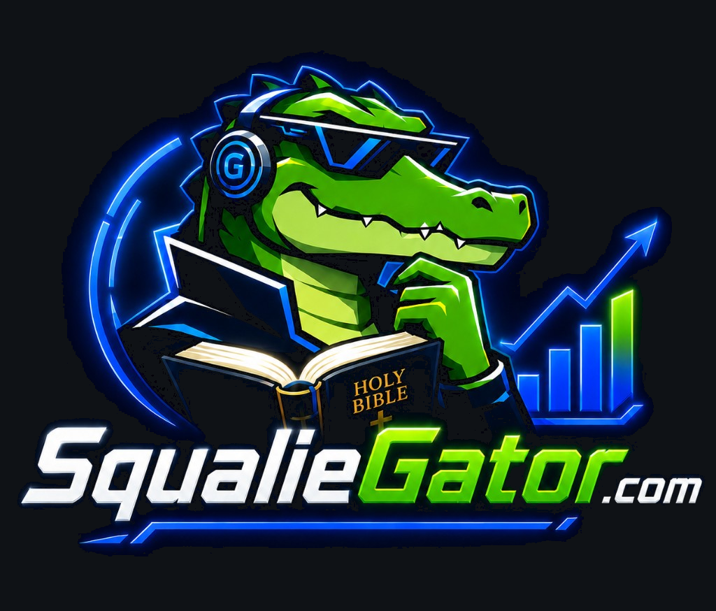 Squalie Gator logo